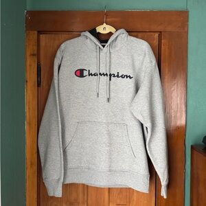 Champion Light Gray Men's Hoodie